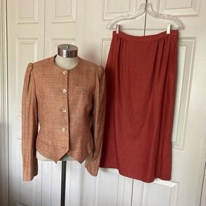 Vintage 1980’s Jacket and skirt combo